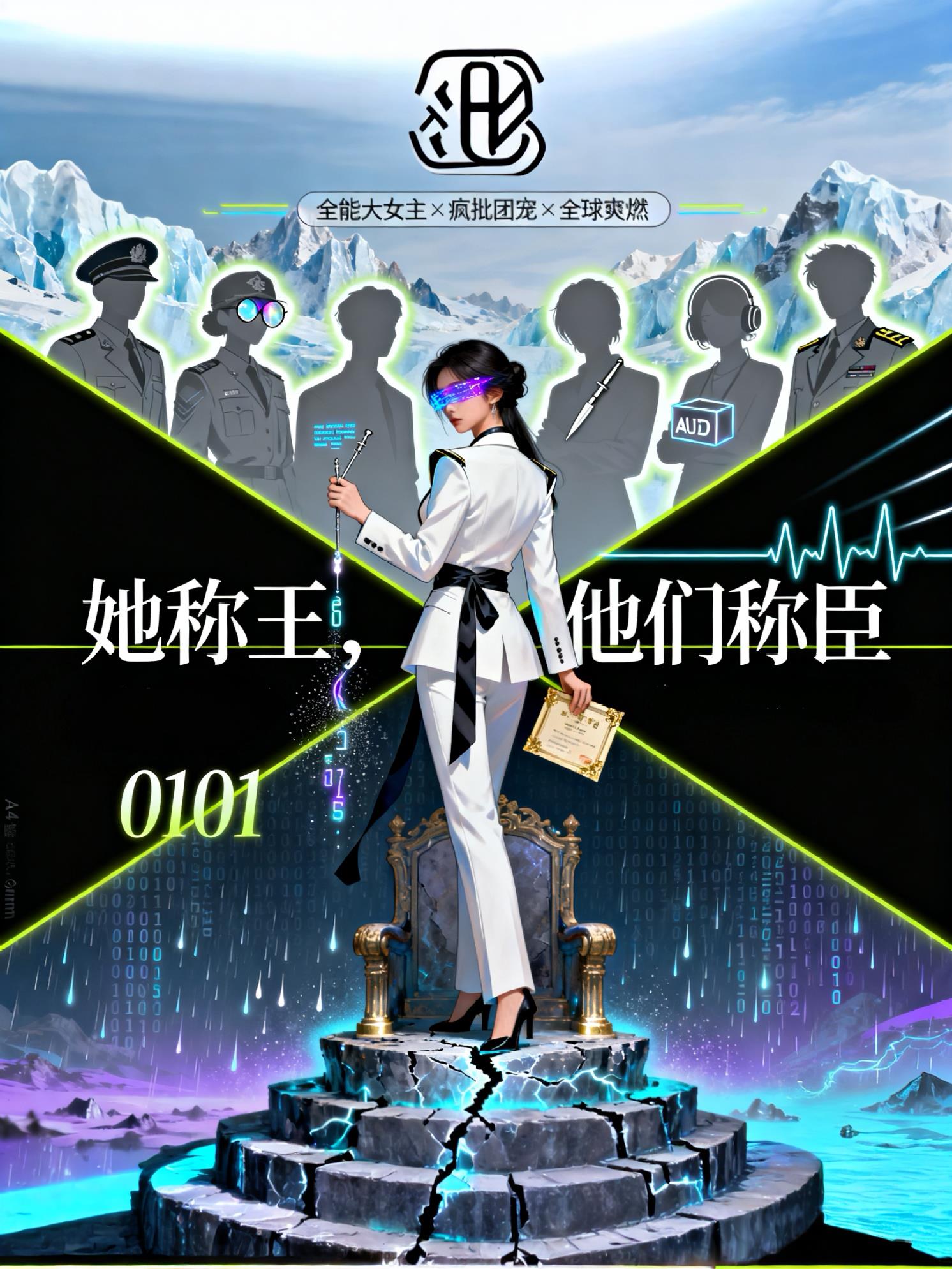 她称王,他们称臣