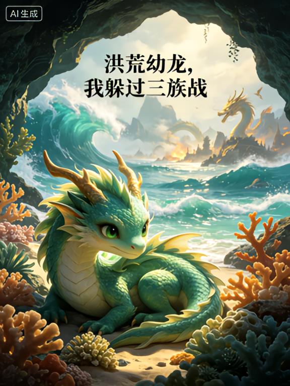 洪荒幼龙,我躲过三族战