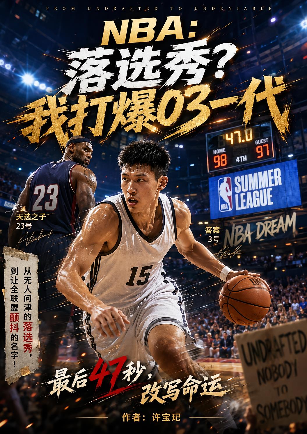 NBA:落选秀?我打爆03一代