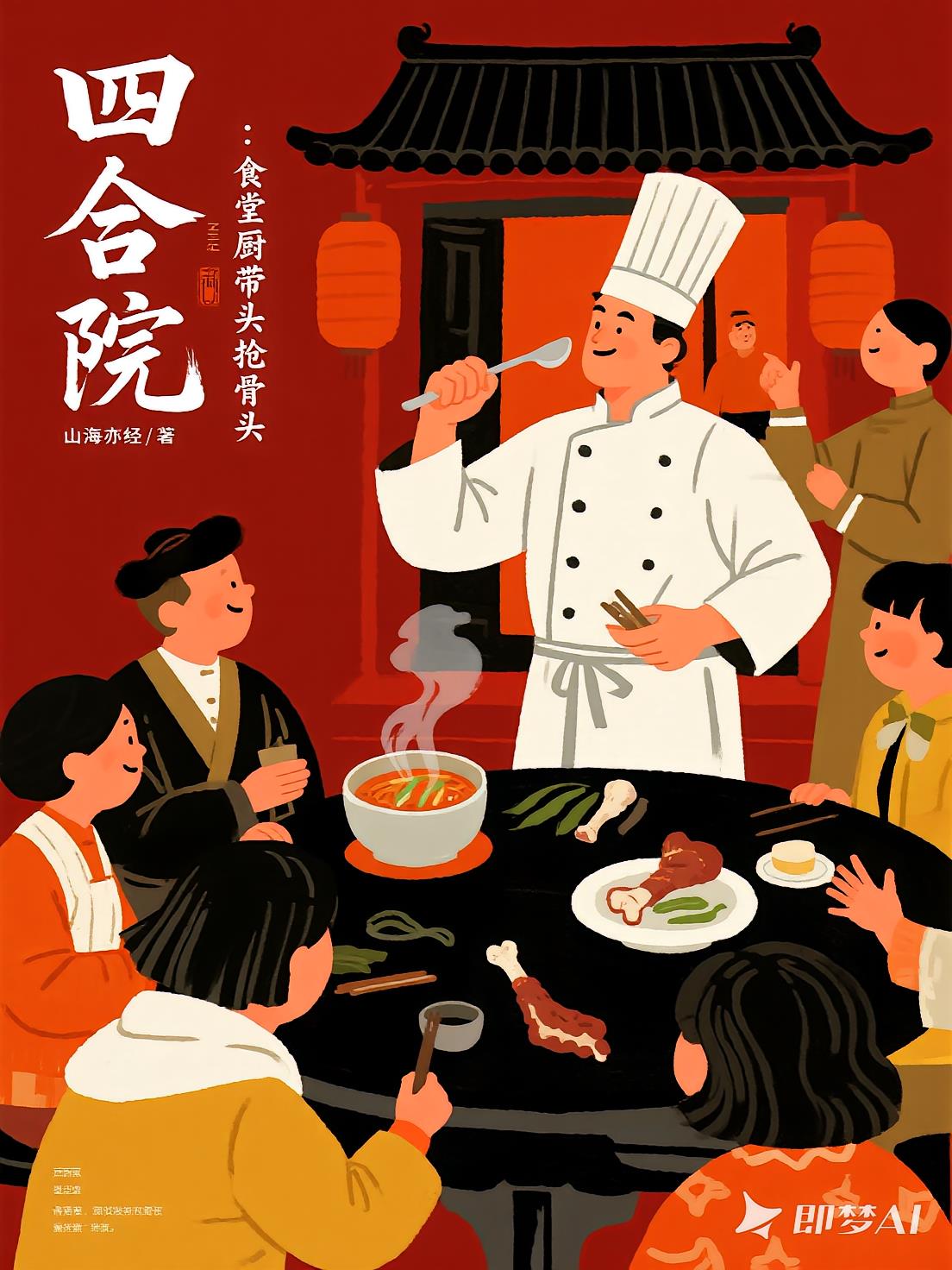 四合院：食堂主厨带头抢骨头