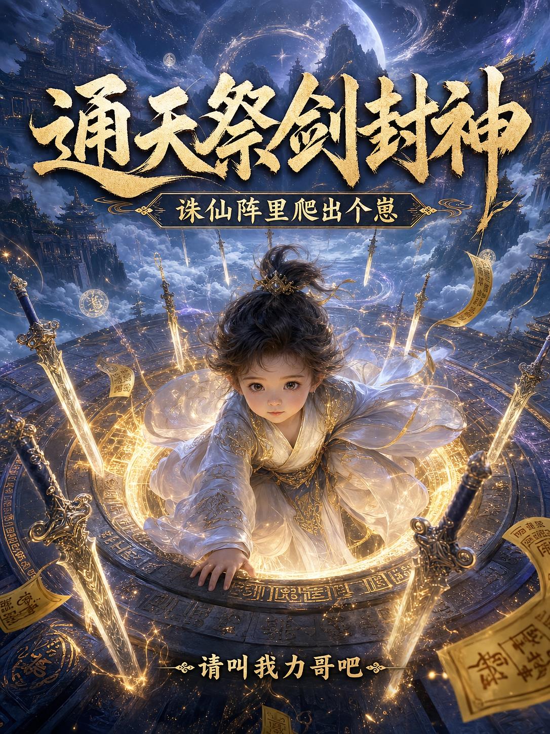 通天祭剑封神，诛仙阵里爬出个崽