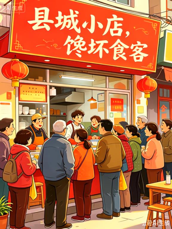 县城小店，馋坏食客
