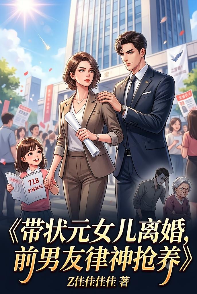 带状元女儿离婚，前男友律神抢养